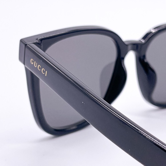NEW GUCCI GG1346SK 001 UNISEX SUNGLASSES GUCCI BLACK - Picture 8 of 12